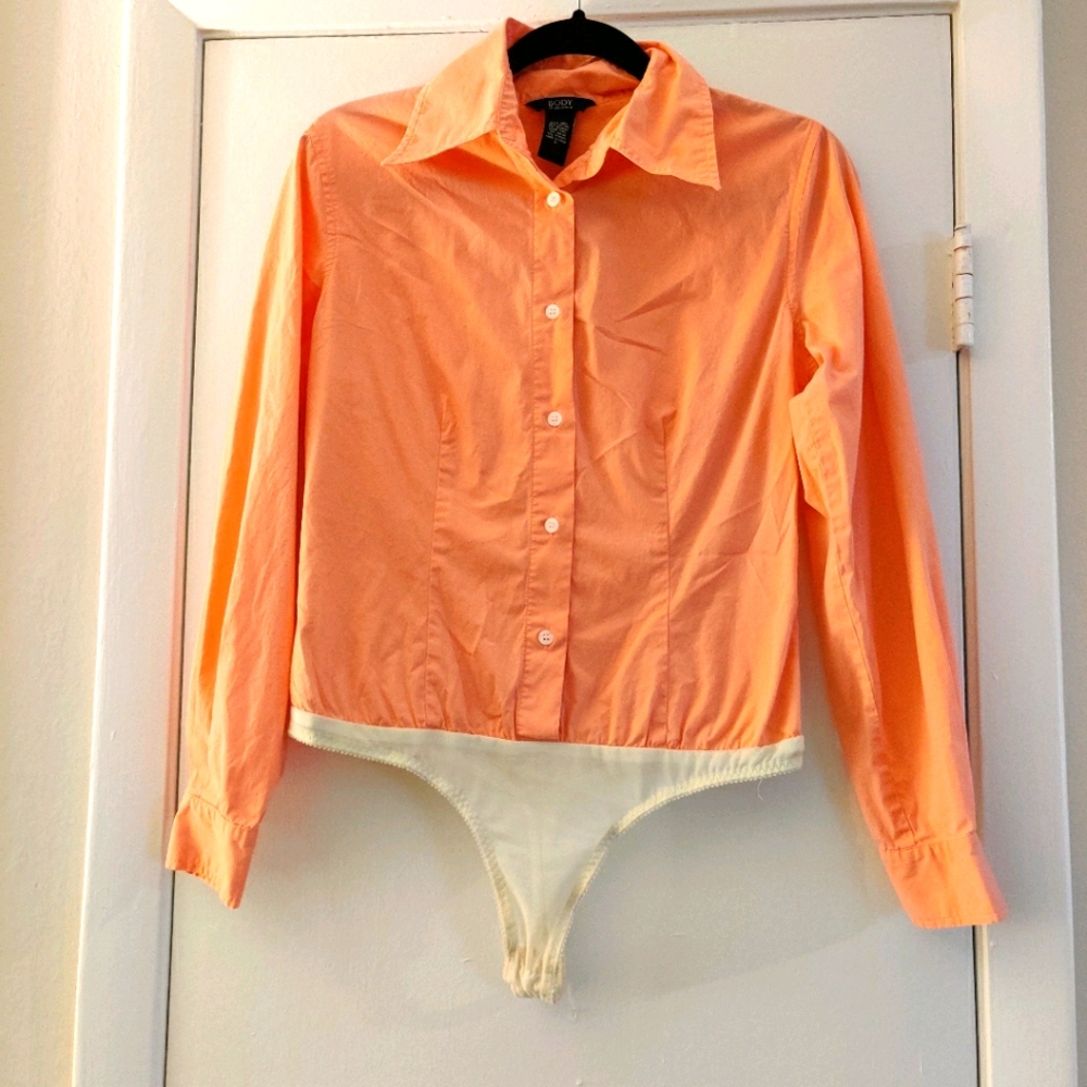 Body by Victoria Button Up Body Suit